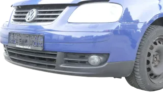 VW Touran 1T Stoßstange vorne Frontstoßstange Stoßfänger blau LL5M - Bild 2