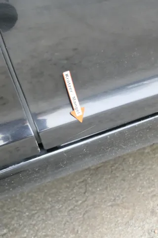 Skoda Octavia 1Z LIMOUSINE Tür hinten links schwarz LF9R (ohneAnbauteile) - Bild 5