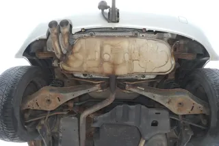 A3 8P Auspuff Endschalldämpfer hinten 1,9 TDI BLS Doppelrohr Rohr Endtopf - Bild 3
