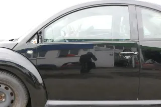 VW New Beetle 1C 9C Tür vorne links Fahrertür schwarz L041 - OHNE Anbauteile - Bild 1