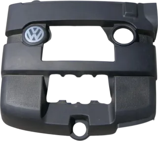 VW Golf 5 1K Plus Motorabdeckung Abdeckung Motor Blende 1,6 06A103925CE BSE BSF - Bild 1