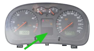 Golf 4 Tacho Tachometer Kombiinstrument ca.224.000km 1J0920822C 1,9 TDI 85kw AJM - Bild 1
