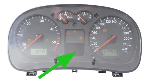 Golf 4 Tacho Tachometer Kombiinstrument ca.224.000km 1J0920822C 1,9 TDI 85kw AJM
