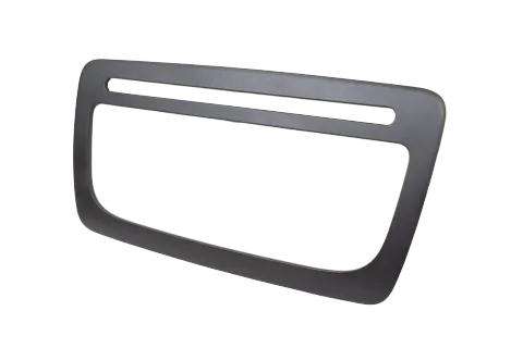 Seat Ibiza 6J Verkleidung Mittelkonsole Abdeckung Blende 6J0858063 nitschwarz