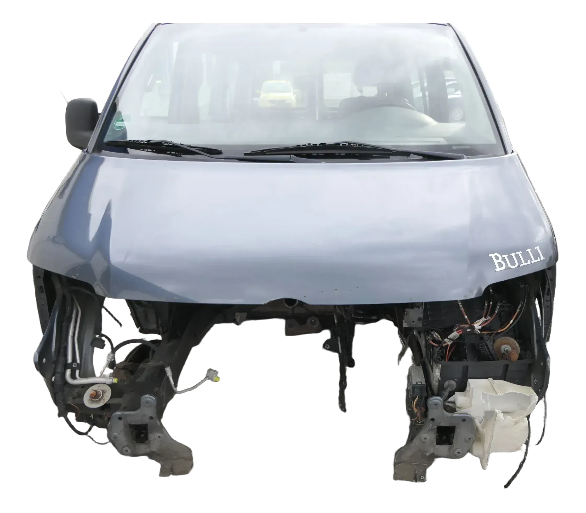 VW T5 Multivan Motorhaube Haube Klappe vorne grau LD7U - Bild 1