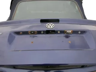 Golf 3 1E Cabrio Heckklappe Kofferraumklappe hinten Klappe blau LC5U ohneAnbaute - Bild 17