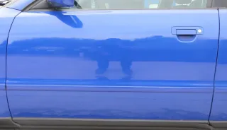 A4 B5 Tür nur Türblatt vorne links Fahrertür blau LZ5M Kombi oder Limo - Bild 1