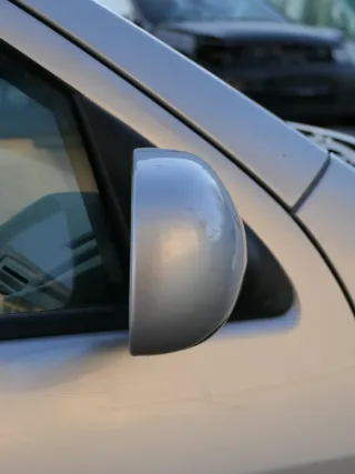 Skoda Fabia 6Y elektrisch Spiegel Außenspiegel rechts mit Glas grau LF7T silber - Bild 3