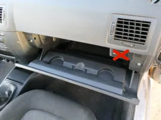Skoda Fabia 6Y Deckel Klappe für Handschuhfach Handschuhfachdeckel -Kratzer - Bild 2
