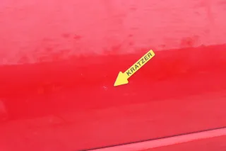 Audi A3 8P 2/3-Türer Tür vorne rechts Beifahrertür Türblatt grau silber LX7W - Bild 4