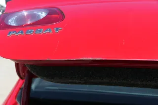 VW Passat 3C Limousine Stufenheck Heckklappe Klappe rot LY3D OHNE Anbauteile - Bild 14