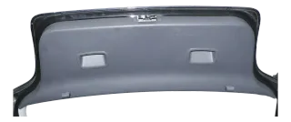 VW Polo 9N3 Verkleidung Heckklappe Heckklappenverkleidung hinten Abdeckung Kra - Bild 1