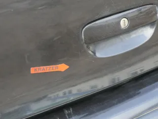 VW Polo 9N3 9N Heckklappe Kofferraumklappe Klappe schwarz LC9Z Scheibe - Bild 5