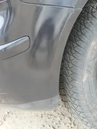 VW Polo 9N 9N3 Stoßstange Heckstoßstange hinten schwarz LC9Z Stoßfänger - Bild 8