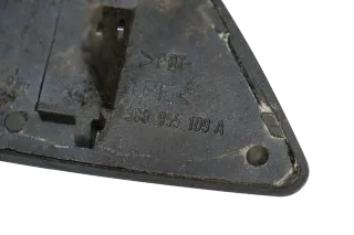 VW Passat 3B Düse Scheinwerferreinigungsanlage SWR Kappe schwarz links 3b0955109 - Bild 4