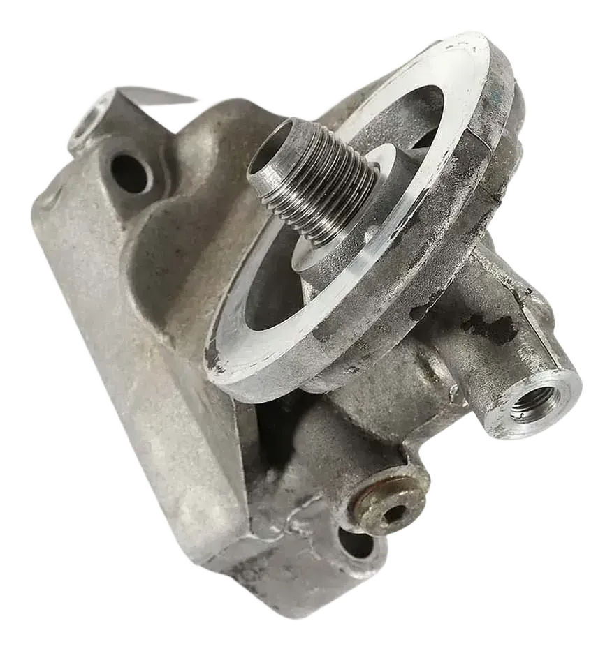 Audi 80 Halter Flansch Ölfilterhalter Ölfilterflansch 048115405B - Bild 1