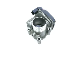 + VW Fox Polo 9N Drosselklappe Drosselklappenstutzen 03D133062E /F BMD BMM CHFA - Bild 1