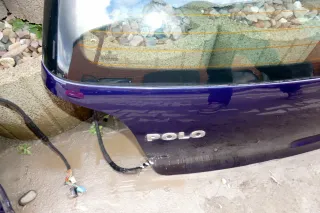 VW Polo 9N Heckklappe Kofferraumklappe Klappe hinten blau LB5N - Bild 6