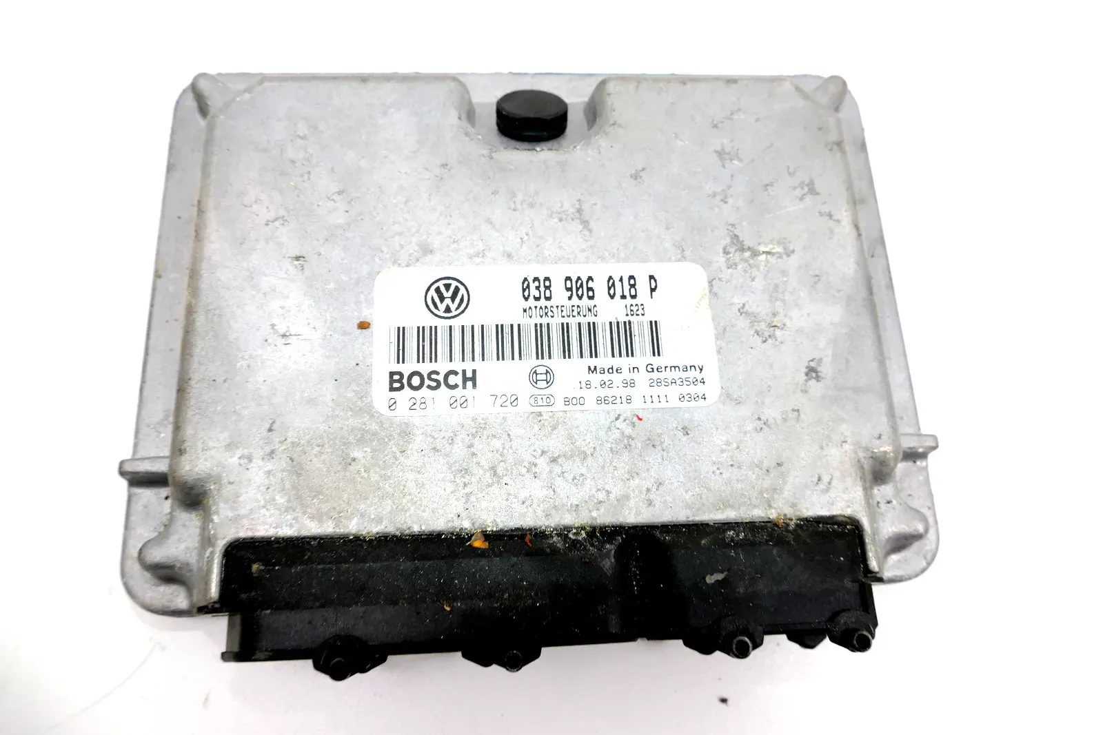 VW Passat 3B Steuergerät Motor 038906018P AFN 81kw TDI 110PS Motorsteuergerät - Bild 1