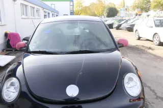 VW New Beetle 9C Motorhaube Klappe vorne schwarz L041 - Bild 1
