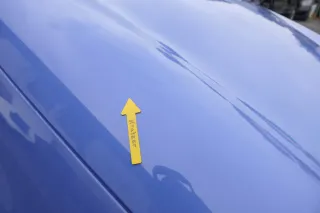 VW Lupo Motorhaube KLappe vorne blau LR5A - Bild 11