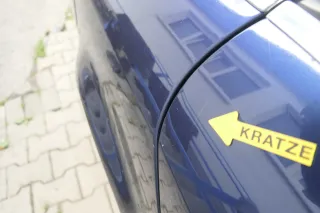 Audi A6 4B C5 Tür Türblatt hinten rechts blau LZ5T - Bild 6