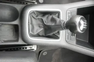 VW Golf Plus 5M Schaltknauf Schaltsack Schaltung Schaltknüppel 6-Gang Leder - Bild 3