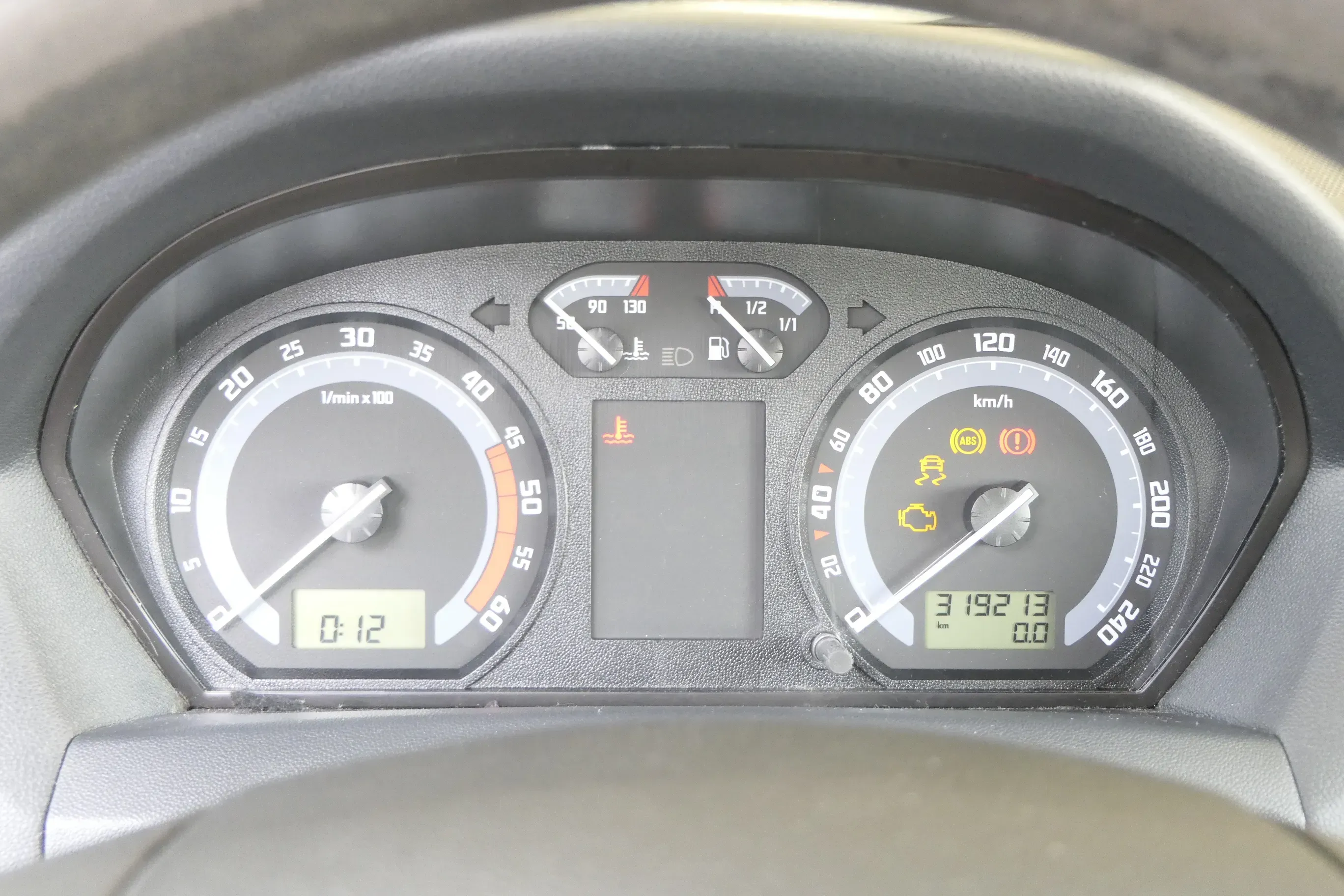 Skoda Fabia 6Y Tacho Tachometer Kombiinstrument 6Y0920881D 319.000KM TDI ATD ASY - Bild 1