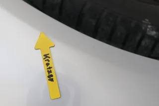 VW Passat 3B Kotflügel vorne rechts silber LB7Z grau - Bild 5