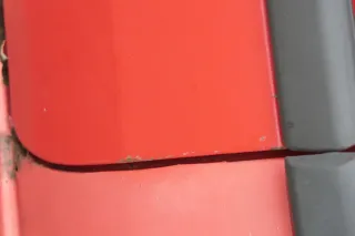 VW Golf 3 4 1E Cabrio Tür vorne links Fahrertür rot - ohne Anbauteile - Bild 5