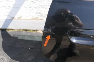 Audi A4 B5 Tür hinten rechts schwarz LY9B brilli(Leiste+Griff beachten) Facelift - Bild 7