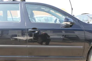 Skoda Octavia 1Z Kombi+Limo Tür vorne rechts Beifahrertür schwarz LF9R - Bild 1