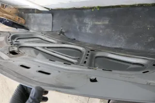 VW Passat 3BG Motorhaube Klappe vorne vorn Haube grau LD7W urbangrey - Bild 2