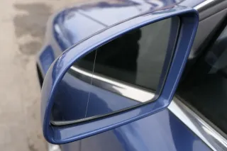 Audi A4 B6 8E Spiegel Außenspiegel links elektrisch verstellbar blau LZ5W - Bild 2