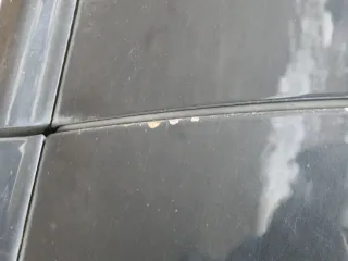 Audi A6 4B C5 Tür Türblatt hinten links nur Türblatt schwarz LZ9W -ohneAnbauteil - Bild 12