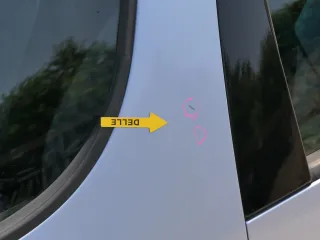 Skoda Roomster 5J Tür vorne links Fahrertür blau LF5Y (ohne Anbauteile) - Bild 4