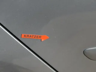 Golf 5 V 1K Tür Türrahmen hinten rechts 4/5-Türer grau LA7T -ohneAnbautei - Bild 5