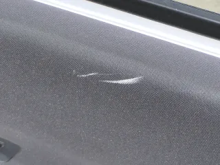 1x VW Lupo Arosa Türverkleidung Verkleidung Tür vorne rechts oben off-black schw - Bild 3