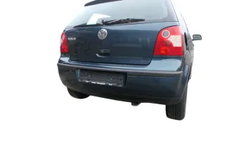 VW Polo 9N 9N3 Stoßstange Heckstoßstange hinten grün LC6X - Bild 13