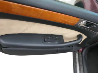 1x A6 4B Türverkleidung Verkleidung Tür vorne links Leder onyx / vanille Bose - Bild 2