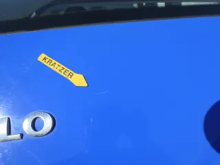 VW Polo 9N3 9N Heckklappe Kofferraumklappe Klappe blau LA5F ohne Anbauteile - Bild 2