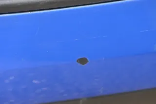 VW Golf 4 Bora Kombi Stoßstange hinten Heckstoßstange Stoßfänger blau LW5Z - Bild 10