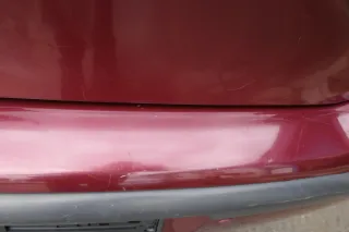 VW Polo 9N 9N3 Stoßstange Heckstoßstange hinten rot LC3R - Einparkhilfe PDC - Bild 5