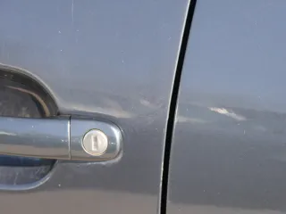 VW Golf 4 Bora Tür vorne links Fahrertür 4/5-Türer Kombi Variant grau LC7V - Bild 4