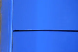 VW Polo 9N 9N3 Tür vorne links Fahrertür 4/5-Türer ohneAnbauteile blau LA5F - Bild 2