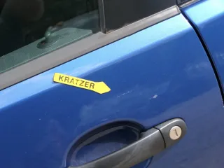 VW Polo 9N 9N3 Tür vorne links Fahrertür 2/3-Türer blau LA5K -ohne Anbauteile - Bild 8