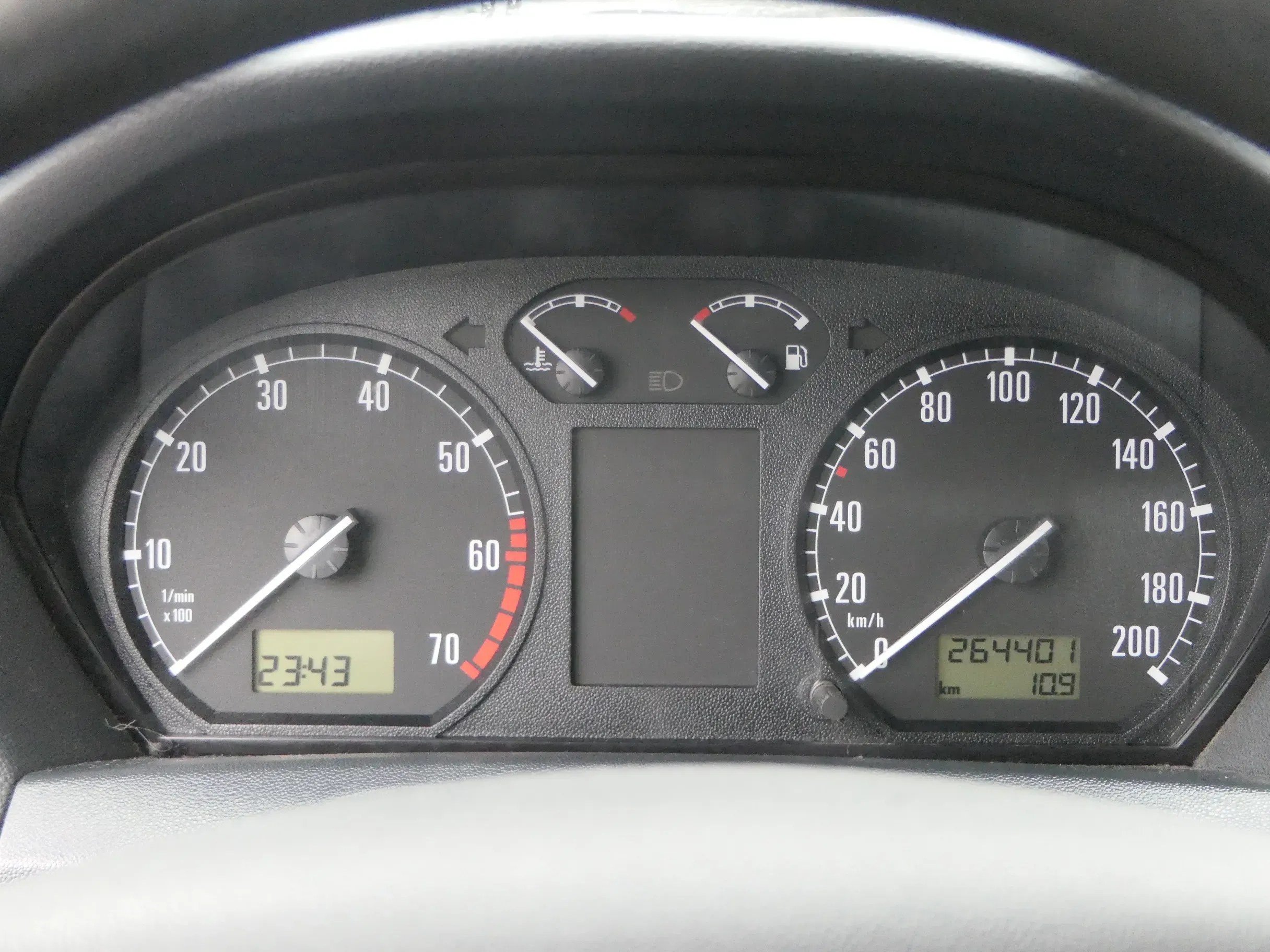 Skoda Fabia 6Y Tacho Tachometer Kombiinstrument 6Y1920880G KD0 264.000KM 1,4 BBY - Bild 1