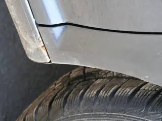 VW Bora Kotflügel vorne rechts original - grau LC7V 1J5821022 - Bild 7