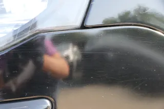 VW Polo 9N3 Stoßstange vorne Frontstoßstange Stoßfänger schwarz L041 - Bild 8