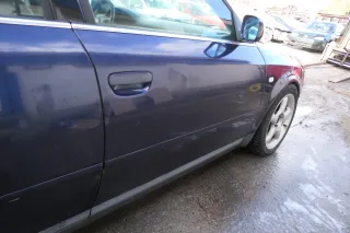 Audi A6 4B C5 Tür nur Türblatt vorne rechts Beifahrertür blau LZ5T - Bild 3